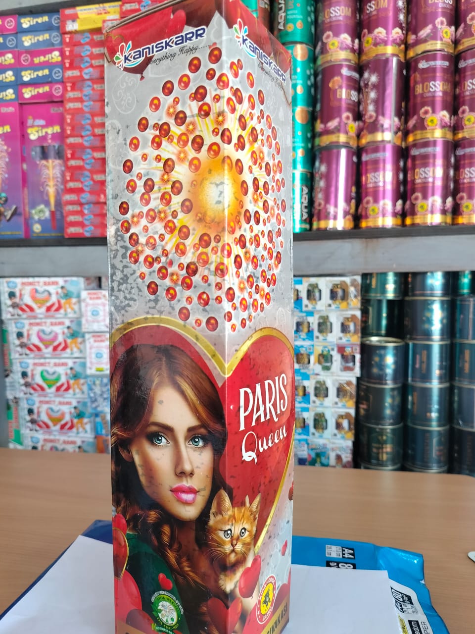 3'' Paris Queen Red